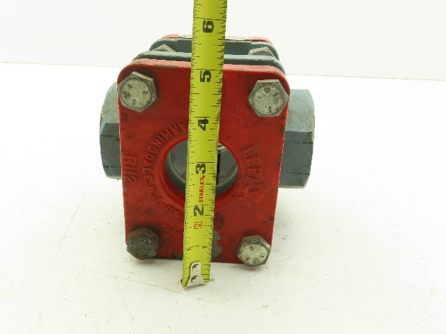 EEP Eugene Ernst Sight Flow Indicator Gauge 1-1/2" NPT 185 PSI