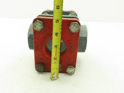 EEP Eugene Ernst Sight Flow Indicator Gauge 1-1/2" NPT 185 PSI
