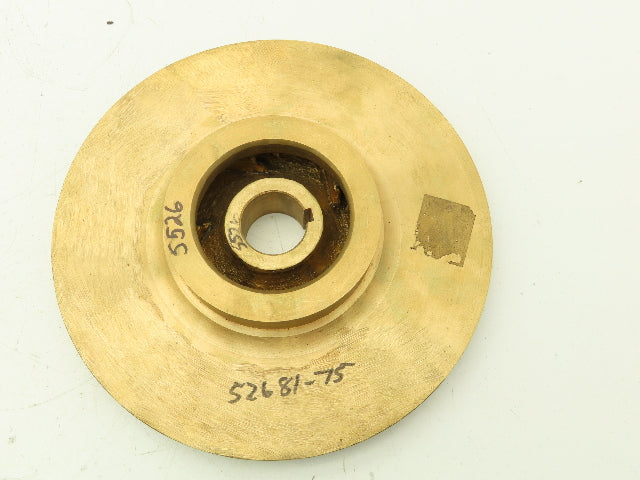 Worthington Pump 52681-75 Brass Impeller 8.75" OD