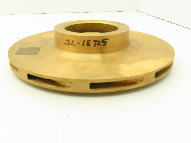 Worthington Pump 52681-75 Brass Impeller 8.75" OD