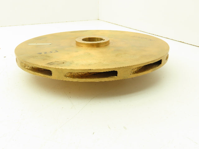 Worthington Pump 52681-75 Brass Impeller 8.75" OD