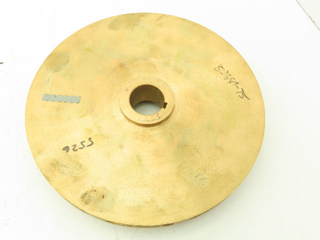 Worthington Pump 52681-75 Brass Impeller 8.75" OD