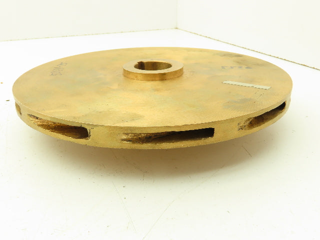 Worthington Pump 52681-75 Brass Impeller 8.75" OD