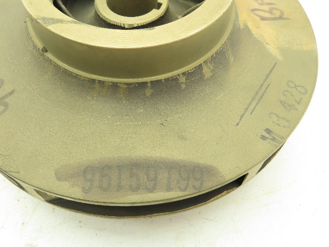 Worthington Pump 983306-38 Brass Impeller 9-5/8" OD