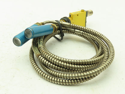 Banner SM312FQD Mini Beam Proximity Sensor IAT23SM600 Fiber Optic Leads