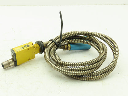 Banner SM312FQD Mini Beam Proximity Sensor IAT23SM600 Fiber Optic Leads