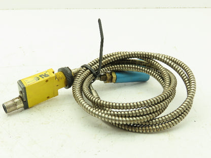 Banner SM312FQD Mini Beam Proximity Sensor IAT23SM600 Fiber Optic Leads