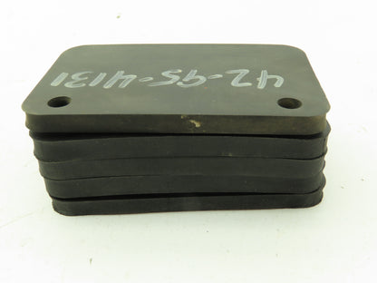 Warren Rupp 570-002-365 Sandpiper Pump Rubber Hinge Pad Green Stripe  Lot of 5