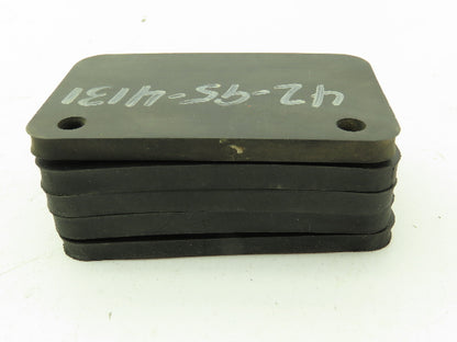 Warren Rupp 570-002-365 Sandpiper Pump Rubber Hinge Pad Green Stripe  Lot of 5