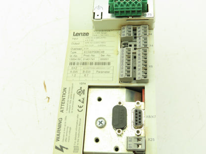 Lenze ECSEP008C4B ECS Servo Drive 8 Amp 3 Ph 480V DeviceNet 2175