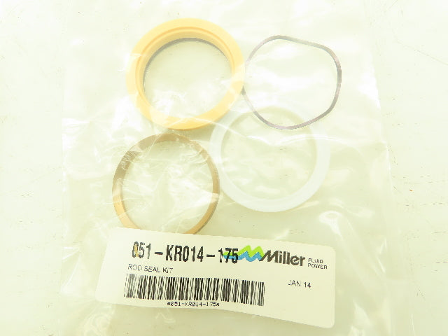 Miller 051-KRO14-175 Cylinder Piston Rod Seal And Bushing 1-3/4" Dia Lot Of 2