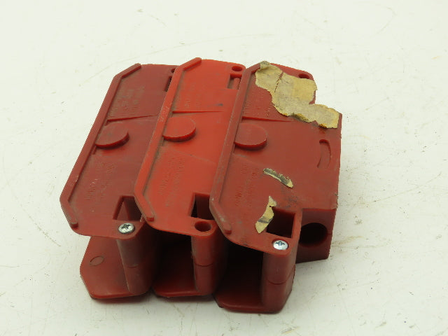 Saf-T-Bar 150A Case for 150 Amp Collector Shoe Assembly Lot of 3