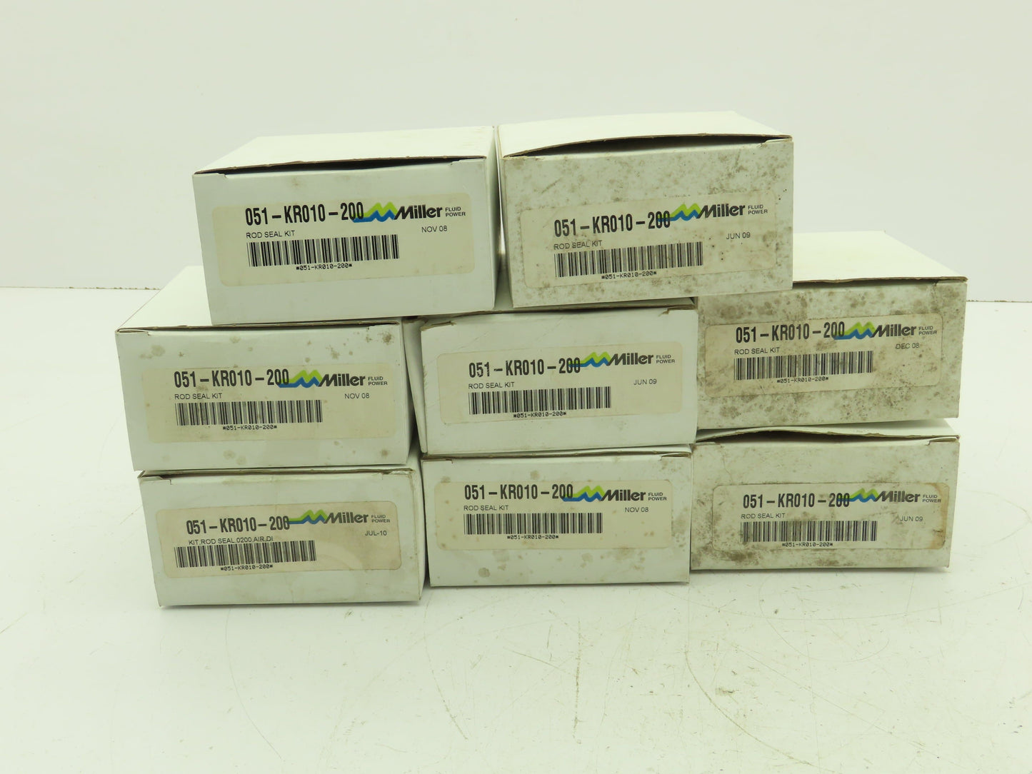 Miller 051-KR010-200 Cylinder Piston Rod Seal And Bushing 2" Dia Lot of 8