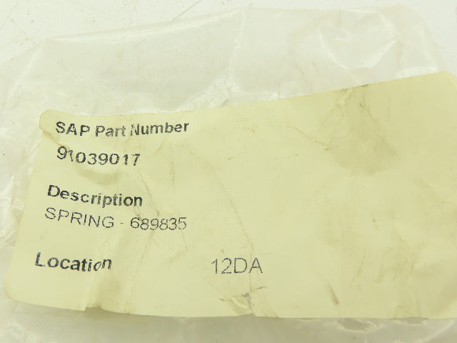 SPX APV J689835 Steel Coil Spring 2.6" OD
