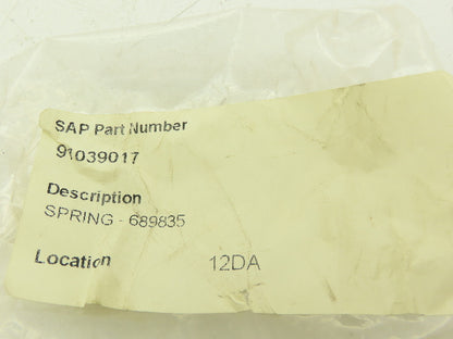 SPX APV J689835 Steel Coil Spring 2.6" OD