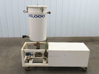 Liquid Control Pneumatic Cylinder Pump 14 Gal Tank Liquid Dispensing