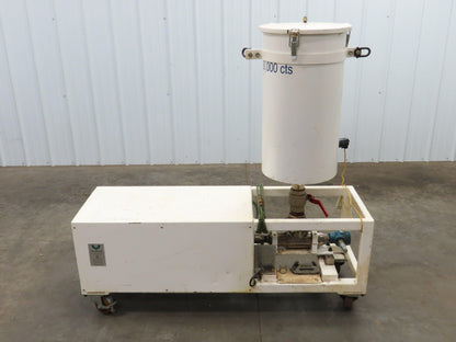 Liquid Control Pneumatic Cylinder Pump 14 Gal Tank Liquid Dispensing