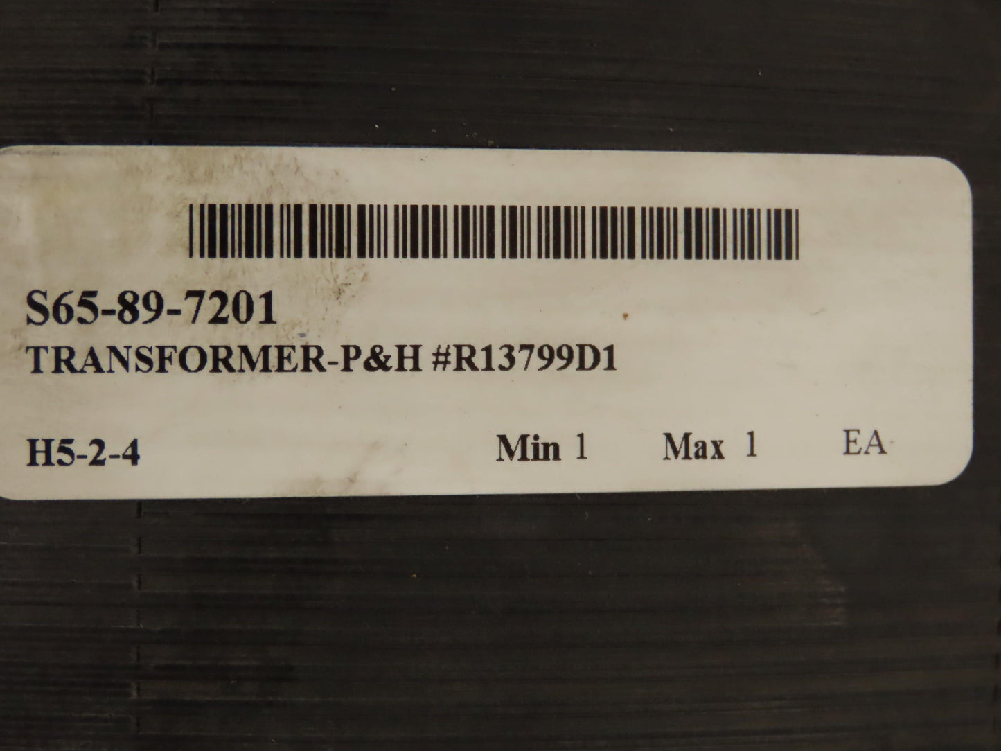P&H Harnischfeger 71988-1 Control Transformer 500 VA HV 220/440V LV 45/50V