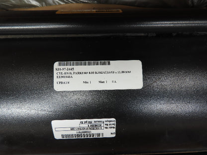 Parker 2A Series Pneumatic Air Cylinder 8" Bore 11" Stroke Double Rod 250 PSI