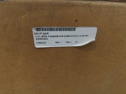 Parker 2A Series Pneumatic Air Cylinder 8" Bore 11" Stroke Double Rod 250 PSI