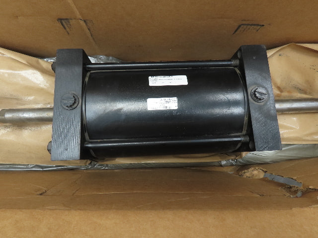 Parker 2A Series Pneumatic Air Cylinder 8" Bore 11" Stroke Double Rod 250 PSI
