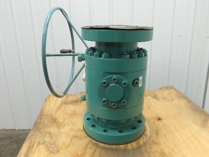 PBV 6700 Series 6" Flanged #600 Trunnion Ball Valve Handwheel Gear Operator