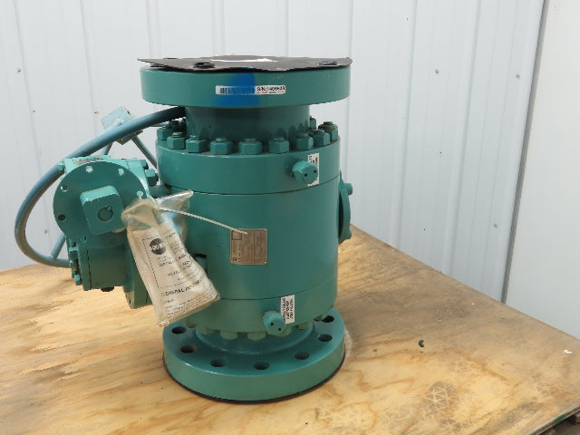 PBV 6700 Series 6" Flanged #600 Trunnion Ball Valve Handwheel Gear Operator