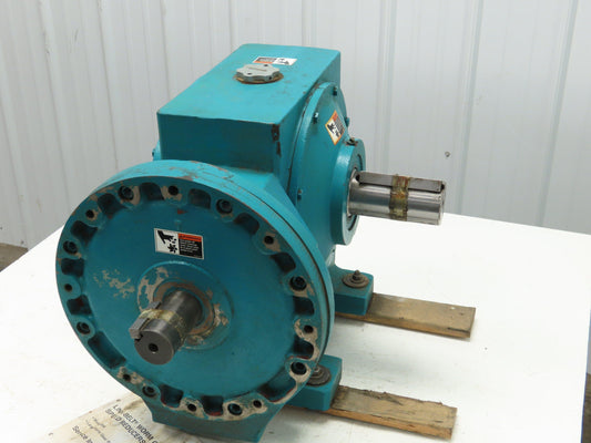 Link-Belt MW-H-145-XX-1B Worm Gear Speed Reducer Gearbox 37:1 Ratio 14Hp 47 RPM