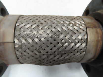 3"x 12" Flanged Stainless Braided Flex Hose Pipe Expansion Joint 8-Bolt #300