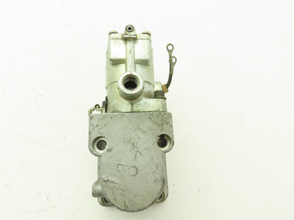 Parker KO65 Pilot Solenoid Valve 3 Way 120VDC Attached To A 3-1/2" Manifold
