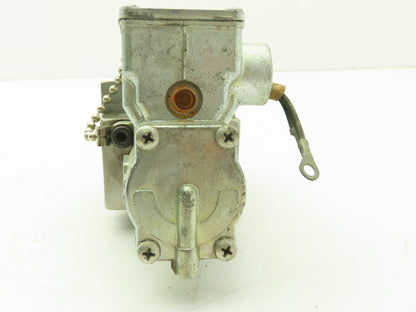 Parker KO65 Pilot Solenoid Valve 3 Way 120VDC Attached To A 3-1/2" Manifold