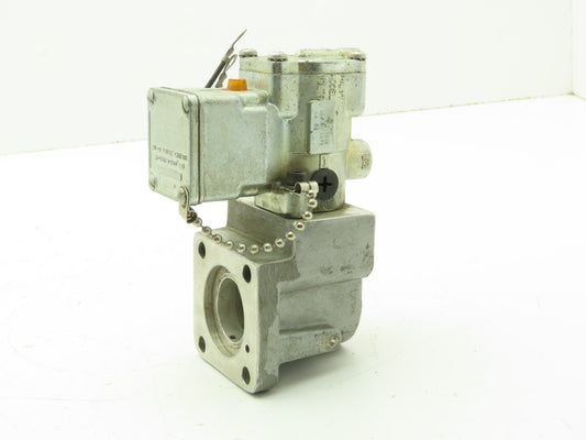 Parker KO65 Pilot Solenoid Valve 3 Way 120VDC Attached To A 3-1/2" Manifold