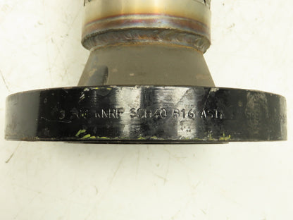 3"x 12" Flanged Stainless Braided Flex Hose Pipe Expansion Joint 8-Bolt #300