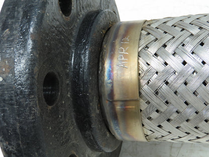3"x 12" Flanged Stainless Braided Flex Hose Pipe Expansion Joint 8-Bolt #300