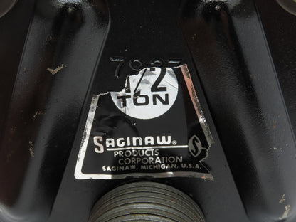 Saginaw 7927 Trolly 1/2 Ton 1000 LBS 3-6" I-Beam Hoist Crane Lot of 3