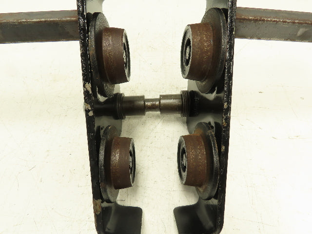 Ingersoll Rand RT010 Push Trolley 1 Metric Ton 2200 LBS Hoist 1-1/4" Tube