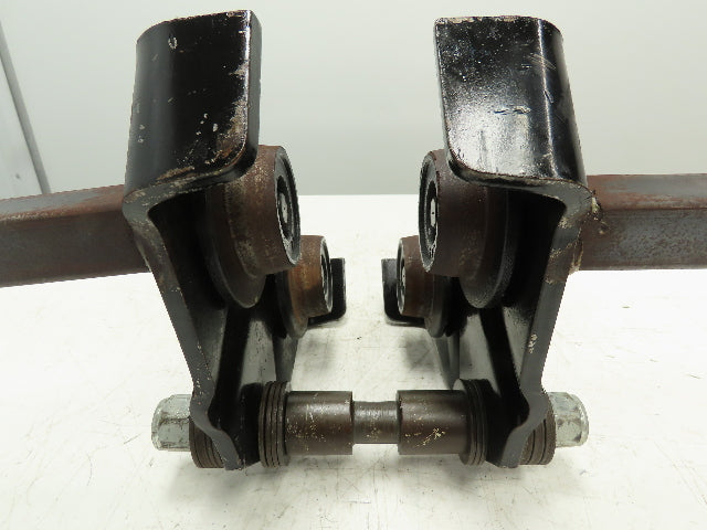 Ingersoll Rand RT010 Push Trolley 1 Metric Ton 2200 LBS Hoist 1-1/4" Tube