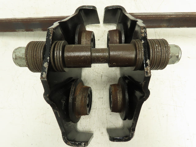 Ingersoll Rand RT010 Push Trolley 1 Metric Ton 2200 LBS Hoist 1-1/4" Tube
