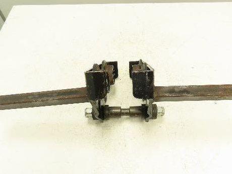 Ingersoll Rand RT010 Push Trolley 1 Metric Ton 2200 LBS Hoist 1-1/4" Tube