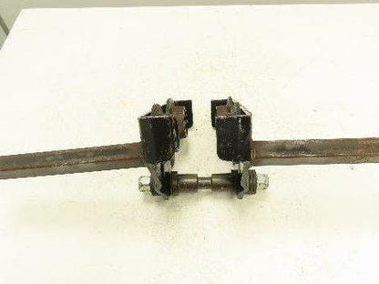 Ingersoll Rand RT010 Push Trolley 1 Metric Ton 2200 LBS Hoist 1-1/4" Tube