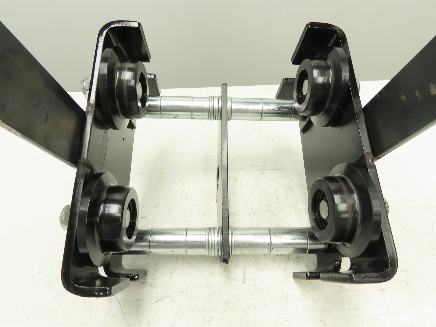CM Model CBTP 1 Ton 2000 LBS Push Trolley 2.3-8.7" I-Beam 1" Square Tubing