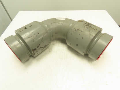Dixon 660FXF 6x6" NPT Female Aluminum 90° Elbow Swivel Joint Fitting Style 60
