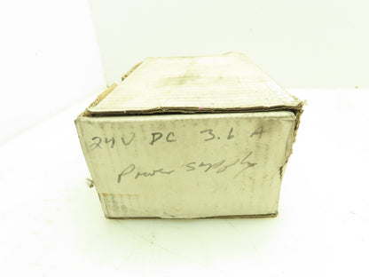 Elpac SS24-3.6 Regulated Power Supply 24VDC 3.6A Output 100-240V Input