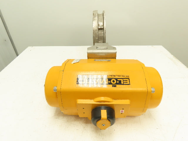 Cameron WKM DynaCentric Stainless 10" Butterfly Valve El-O-Matic ES0600 Actuator