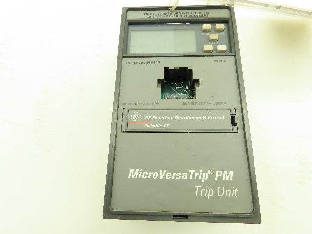 General Electric A216LSIGPM Micro Versa Trip PM Trip Unit Parts Only