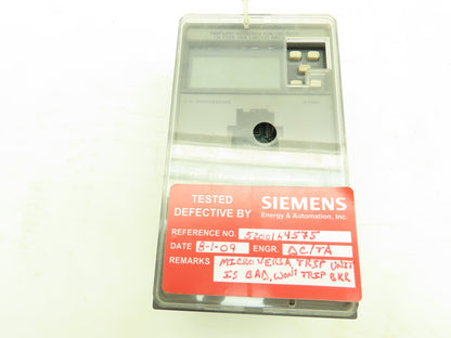 General Electric A216LSIGPM Micro Versa Trip PM Trip Unit Parts Only