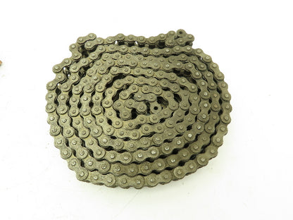 Diamond 40-2 Double Roller Chain Riveted 1/2" Pitch Carbon Steel 10'