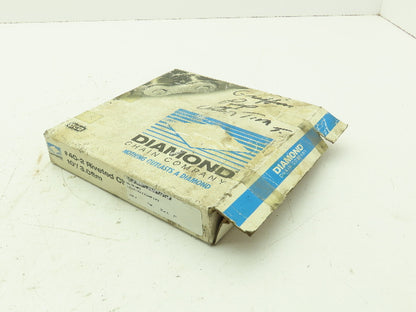 Diamond 40-2 Double Roller Chain Riveted 1/2" Pitch Carbon Steel 10'