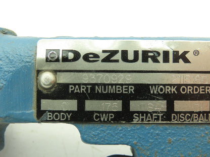 SPX DeZURIK 6" Cast Iron Butterfly Valve Control Lever Handle Only  Lot of 2