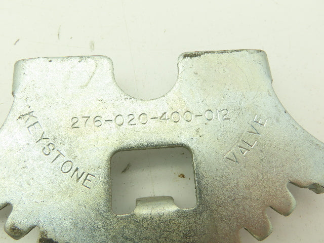 Keystone 2-4" Butterfly Valve 10-Pos Latch Lever Plate 276-020-400-012  Lot of 4